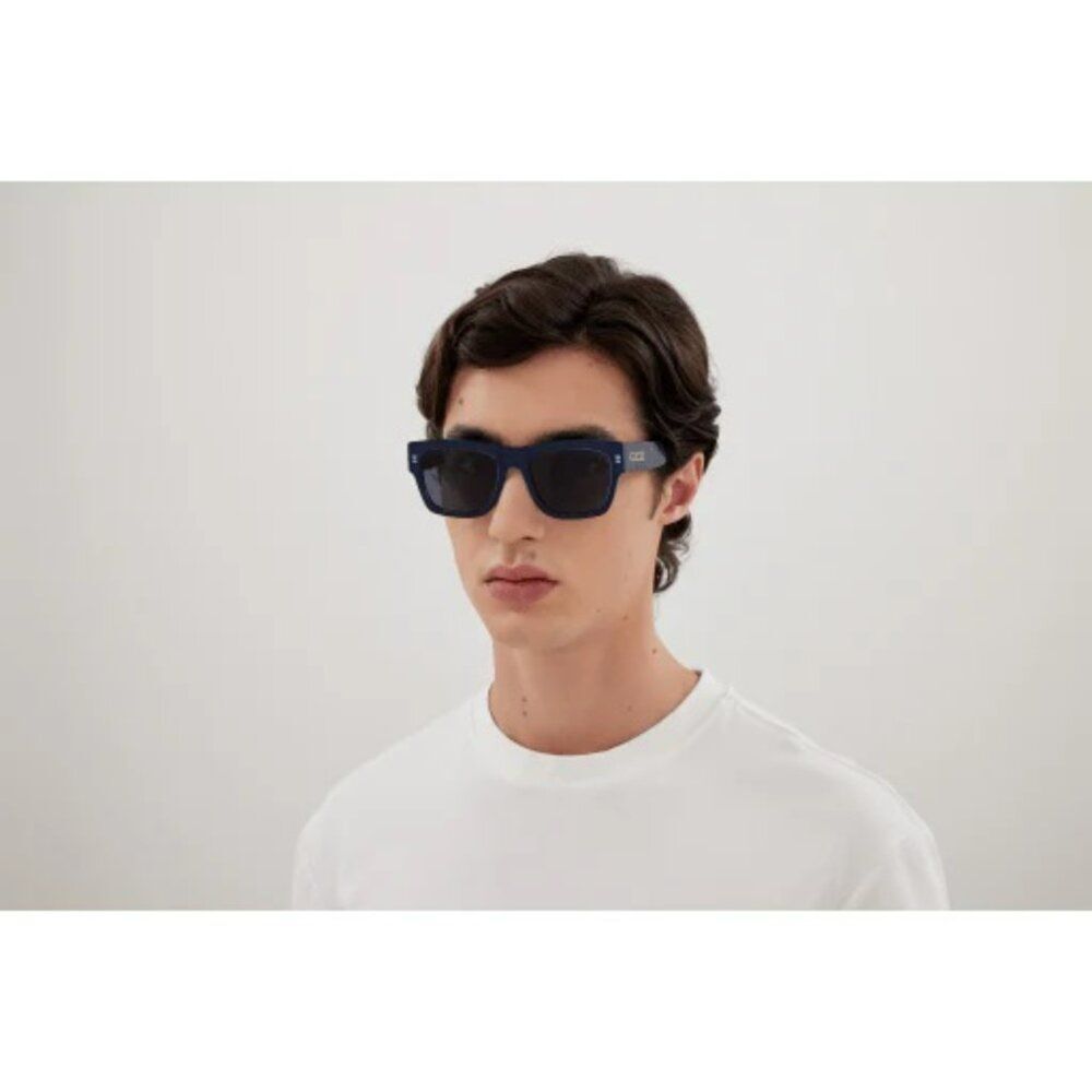 Gucci Women Sunglasses Black Blue Square GG1793S 003 NEW AUTHENTIC - Picture 10 of 11